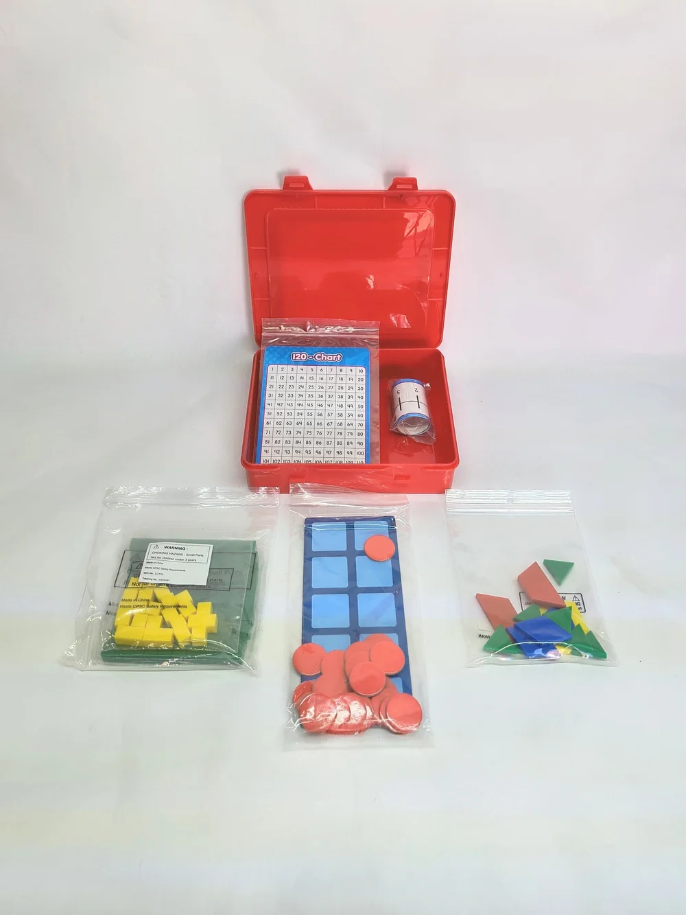 LAKESHORE K-1 Math Toolbox Learning Toys Counting NEW LC770